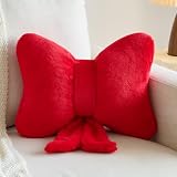 Xuyier Bow Pillows, Bow Shaped Decorative Throw Pillows for Couch Bed, Aesthetic Cute...