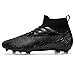 GODLARK Soccer Cleats Mens Womens Turf Soccer Shoes Indoor for Kids Youth Football Cleats Big Boys Small Spikes FG TF Football Boots Training Sneaker (8808 HEI FG_40)