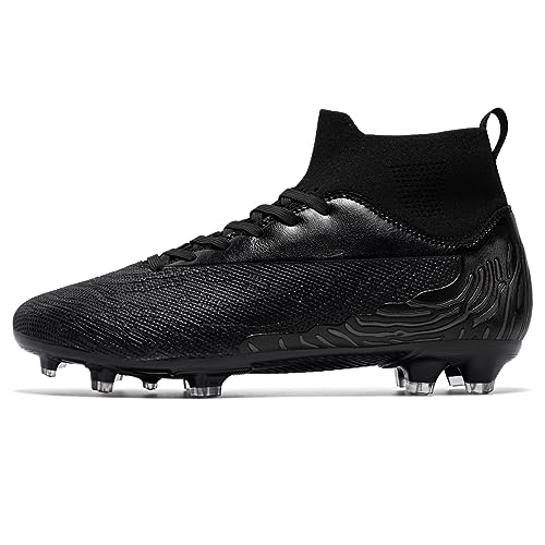 Image of Mens Soccer Cleats Womens Indoor Soccer Shoes Wide Baseball Turf Shoes Adult Youth Rugby Shoes Big Boys Small Spikes AG TF Football Boots