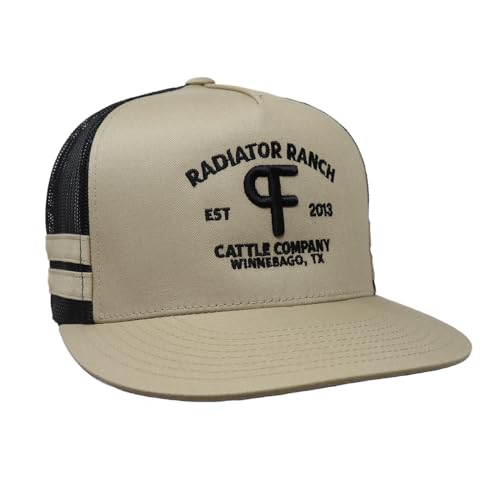 Image of Rodeo Time Dale Brisby PF Brand Adjustable Snapback Hat - Western Trucker Cap for Men & Women, Adjustable Cowboy Style