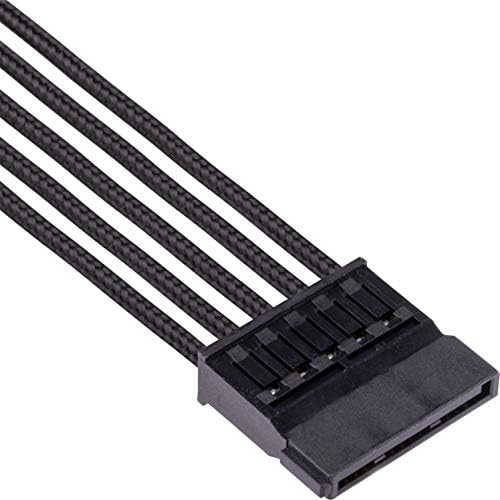 CORSAIR CP-8920222 Premium Individually Sleeved PSU Cables Pro Kit  Red, 2 Year Warranty, Black