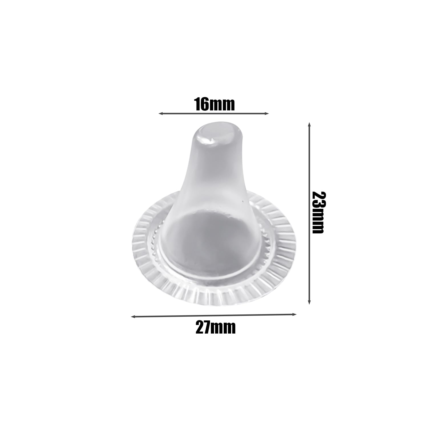 YSDYY Pack of 100 Ear Thermometer Protective Caps, Ear Fever Thermometer Replacement Caps - Image 2