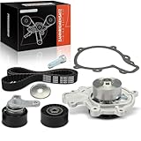 Frankberg 1x Kit de Courroie de Distribution avec Pompe à eau Diesel/Essence Compatible avec Captiva C100 C140 Cruze J300 Epica KL1 Lacetti J200 Nubira Break Antara L07 Solio Antara L07