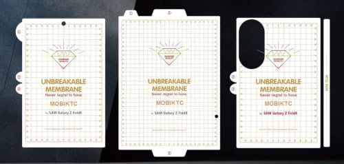 Image of [1 Set - Front + Back + Inside Screen + Hinge Screen Protector Screen Protector for Samsung Galaxy Z Fold 8 [Felxible Acrylic Screen Guard] Clear Film - MATTE