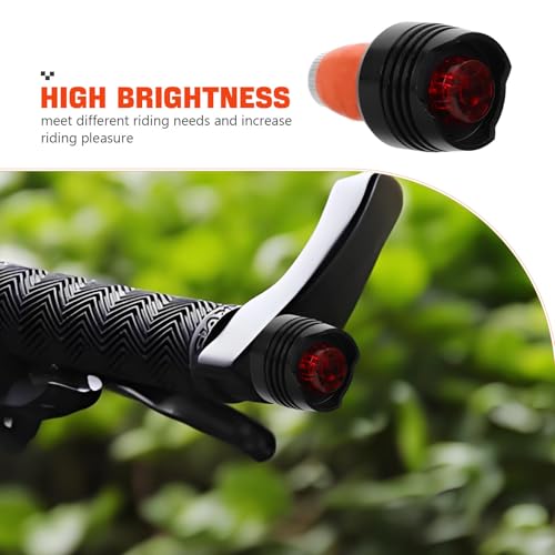 Luces LED intermitentes para bicicleta con señalización de seguridad para puños de manillar urbano 3