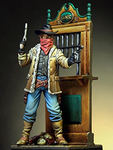 Figura de resina 1/32 54mm Kit sin pintar Cowboy miniatura 1