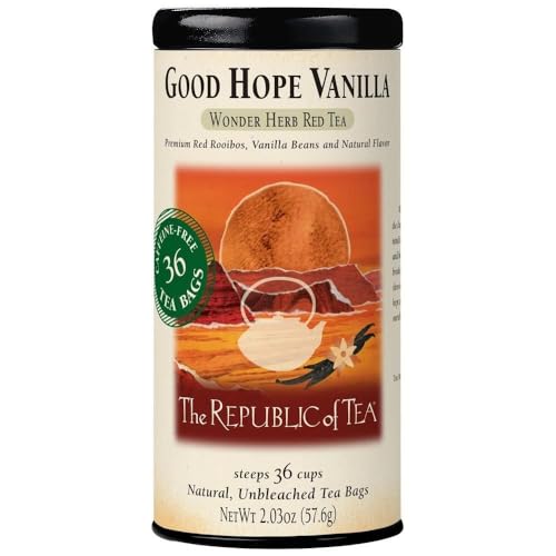 The Republic of Tea Good Hope Vanilla Herbal Red Tea