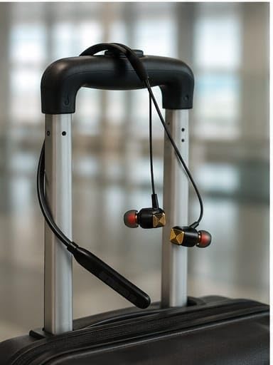 Image of Wireless Bluetooth Neckband Earphones, in-Ear Sports Headset with Deep Bass, Stereo Sound, Magnetic Earbuds, Noise Isolation, Hands-Free Calling