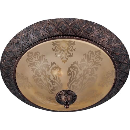 Maxim Symphony-2 Light Flush Mount in Mediterranean style-19 Inches Wide