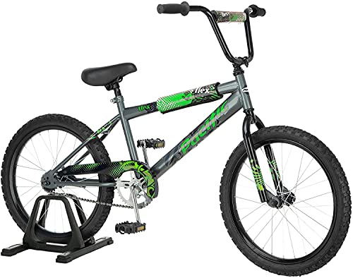 Portable Bike Stand - Floor Bike Rack for Garage - Fits BMX and Trick Bikes with 20-inch Tires for Rallies, Races, or Trailheads by Rad Sportz (Black) by RAD Cycle Products - Image 5