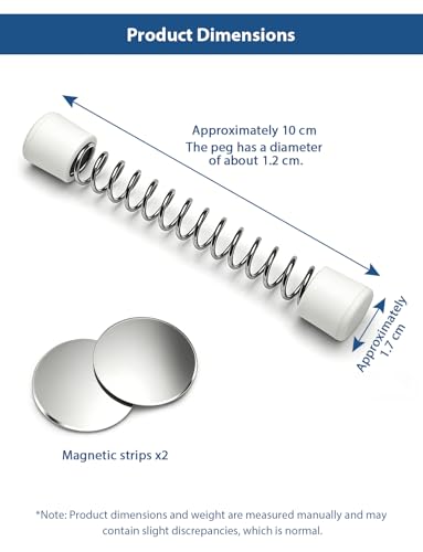 Front Load Washer Door Prop Magnetic, Washing Machine Door Prop Open Holder Stopper for Washer, Dryer, Dishwasher, Microwave - Laundry Room Organization Accessories Essentials(White*1) - Thumbnail 7