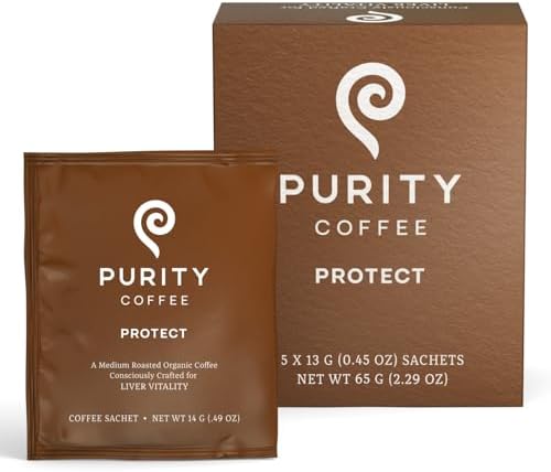 PROTECT High Antioxidant Light-Med Roast Single Serve Sachet (5ct Box)