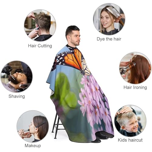 Capa de corte Butterfly for Flowers para cabello 170x144 cm miniatura 3