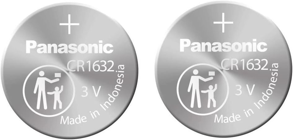 Battery - 2 PACK- CR1632 3V 3 Volt Lithium Coin Size Battery