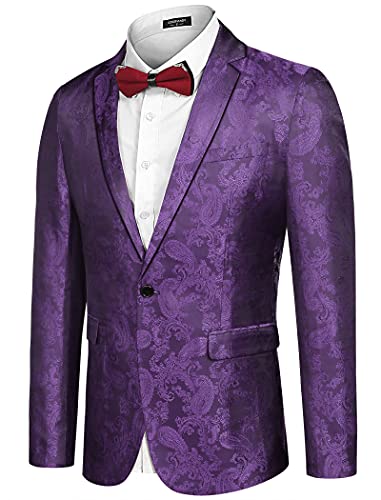 COOFANDY-Mens-Floral-Tuxedo-Jacket-Paisley-Notch-Lapel-Stylish-Suit-Blazer-Jacket-for-Wedding-Dinner-Prom-Party COOFANDY-Mens-Floral-Tuxedo-Jacket-Paisley-Notch-Lapel-Stylish-Suit-Blazer-Jacket-for-Wedding-Dinner-Prom-Party