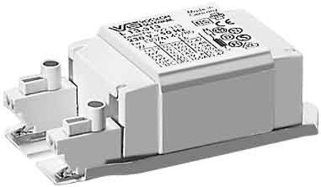 Houben 163694 a + + to a, ballast, in metallo grigio, 10 W, integrato, 35 x 35 x 25 cm