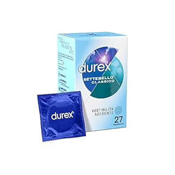 Durex Settebello Classico Preservativi, 27 Profilattici