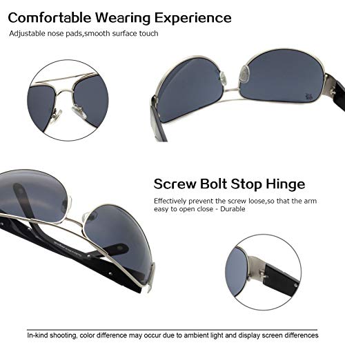 Men driving sunglasses UV protection retro decent dragon design classic sunglasses big frame sun glasses3
