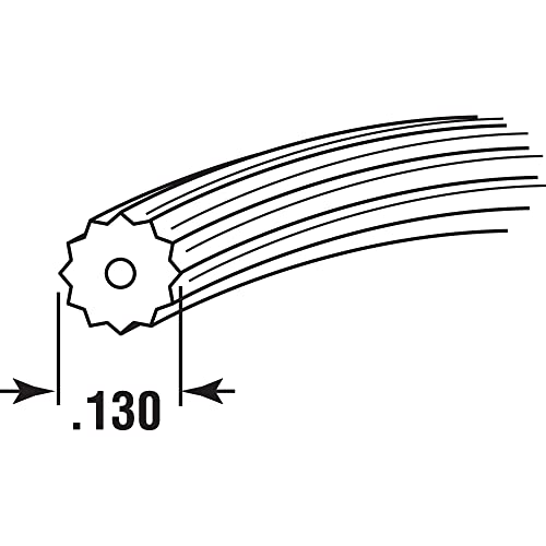 Prime-Line P 7517 Screen Retainer Spline, .130-In, 25-Feet, Black #TOP1