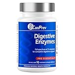 CanPrev - Digestive Enzymes Supplement, 90 Capsules 30-Day Supply - Full Spectrum of 11 Digestive Enzymes for Stomach Gas, Digestion, Indigestion and Bloating Relief - Helps Break Down Proteins