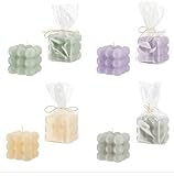 Wachs: Paraffin Bubble Kerze Bunt Kerzen Kerzen Partykerzen Dekokerzen Tropfkerze Kerze, Bubble Kerze:Bubble Kerze 6x6cm 1 Stück