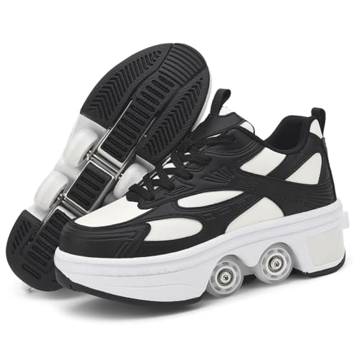 Chaussures de skate à roulement doux et base durable rétractable
