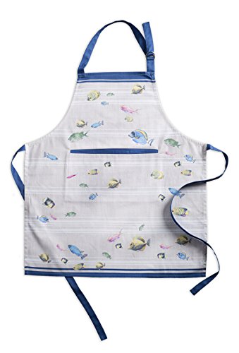 Maison d' Hermine Aprons for women with Pocket 100% Cotton Pack of 1