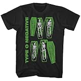 Type O Negative Coffin T-Shirt Black 2X-Large | Officially Licensed Merchandise