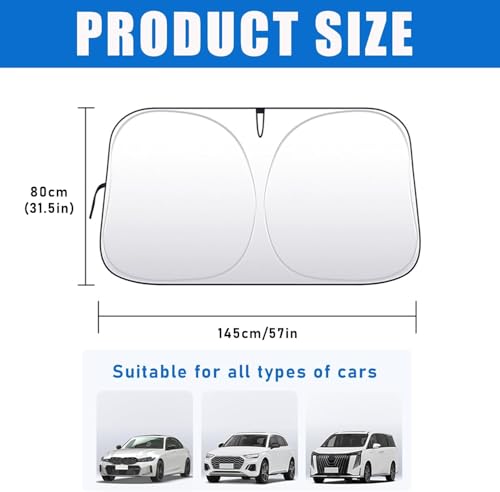 Protección UV Cupra Raval plegable para mantener el salpicadero frío 3