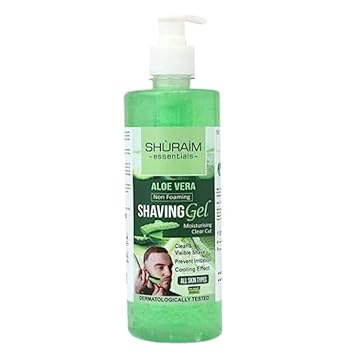 Aloe Vera Shaving Gel Non Foaming Clear Cut Professional (500 Gm)