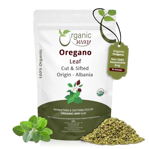 Organic Way Dried Oregano Leaf Cut & Sifted