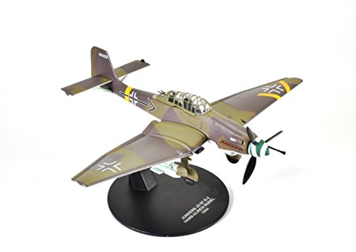 Avion Junkers Ju 87 G-2 miniature historique WWII 1:72 de collection