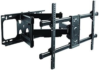 Elite Mount - Heavy Duty Dual Arm Articulating TV Wall Mount Bracket