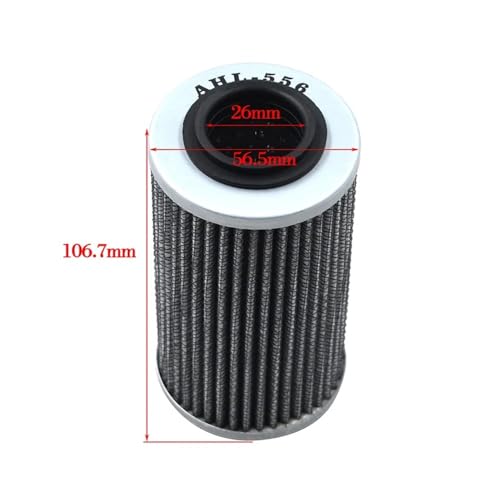 Filtro de aceite Trail Buck 650 moto kit de 2 piezas repuesto motor 3