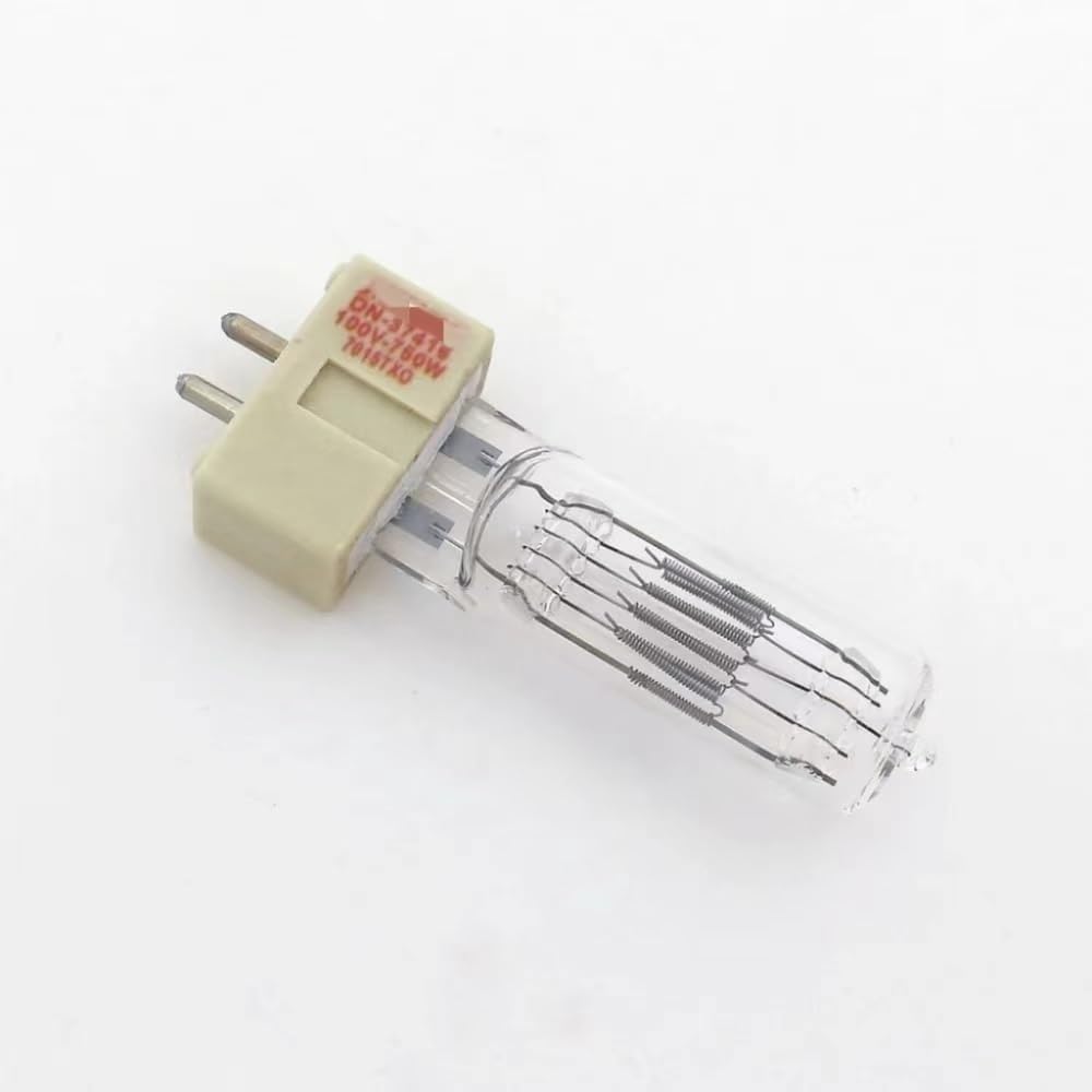 WANGF DN-37416 7015 TXO 100V 750W lámpara halógena lámpara de tungsteno de YODO GX9.5 iluminación de Estudio de Escenario Bombilla de Lavado de Pared(2 Pieces)