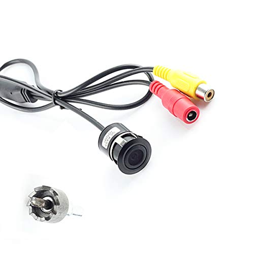 Front View Camera, EKYLIN Car Auto Front View Camera Forward Cam Screw Bumper Mount Universal Fit Non-Mirror Image w/o Parking Assistance Grid Lines by EKYLIN - Used condition - US$11.74