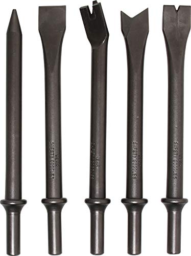 BGS 9182 | Jeu de burins pour burineur | 5 pièces