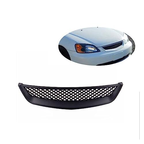Rejilla de capó para Civic 2001-2003 que sustituye piezas rotas con estilo JDM 3