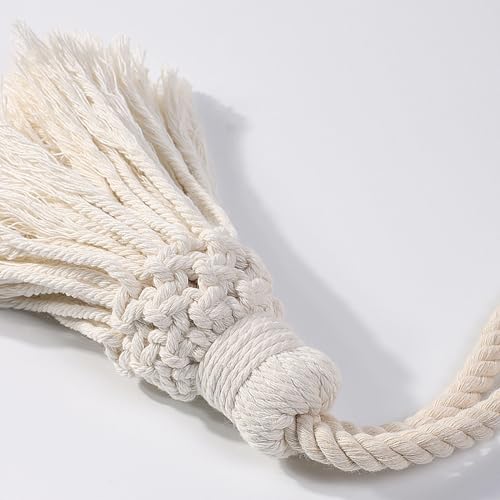 Correa de cortina ELGADO de algodón para salones de estilo nórdico y boho 4