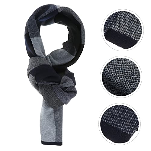 BESPORTBLE 1 Peça Cachecol Masculino Caixa De Presente Masculina Cachecol Xadrez Masculino Cachecol