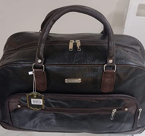 Mala de Bordo de Viagem média, preta, Courino