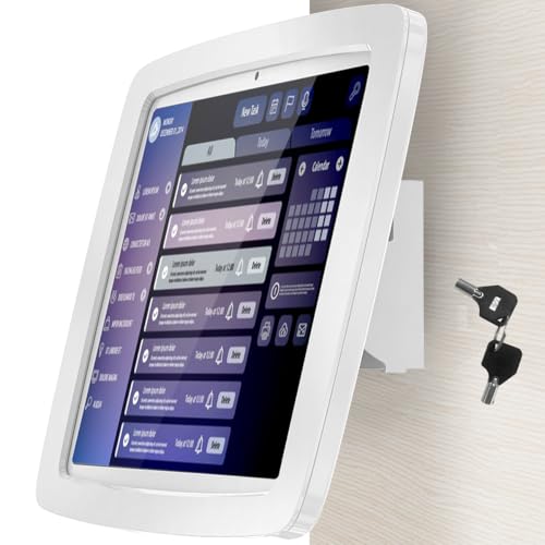 Beelta BSW102WA Support mural verrouillable et inclinable avec antivol Compatible avec iPad 10ème et Pro 11