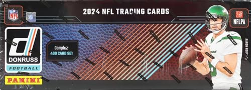 2024 Donruss Football Factory Sealed 400 Card Set Loaded with