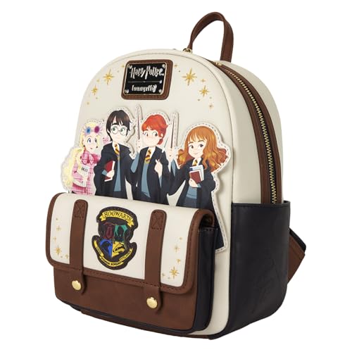 Image of Loungefly Harry Potter Spring Flap Pocket Mini Backpack
