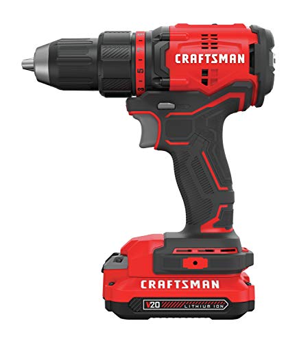 Craftsman V20* Cordless Drill/Driver Kit, Brushless (Cmcd710C2) #TOP6