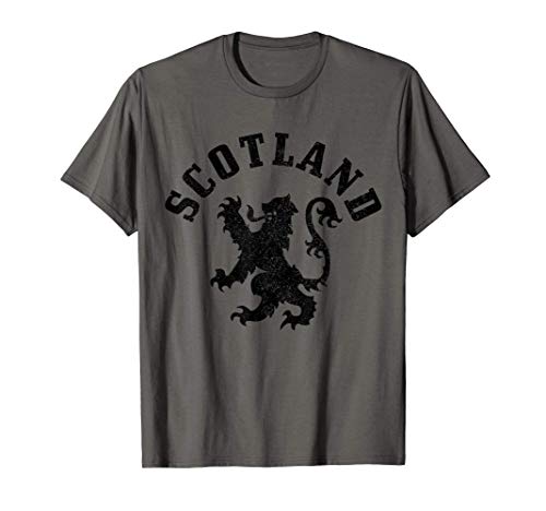Scotland Vintage Lion Scottish Pride Gift UK T-Shirt