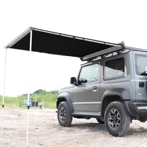 420D PU Waterproof Rating 5000mm 8.2X5.3ft Retractable Side...