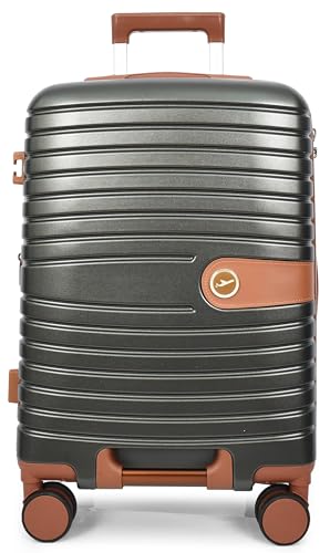 Bagage extensible rigide gris idéal pour vos week-ends