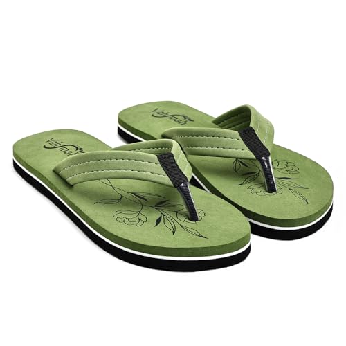 Women EVA Flip Flop Flat Slipper with Comfortable Footwear, Soft ...