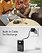 INIU 45W Power Bank, Slimmest 10000mAh Portable Charger with Build in USB-C Cable, Fast Charging USB C in&Out Battery Pack, Travel External Phone Charger for iPhone 17 16 15 Samsung S24 S23 Google etc